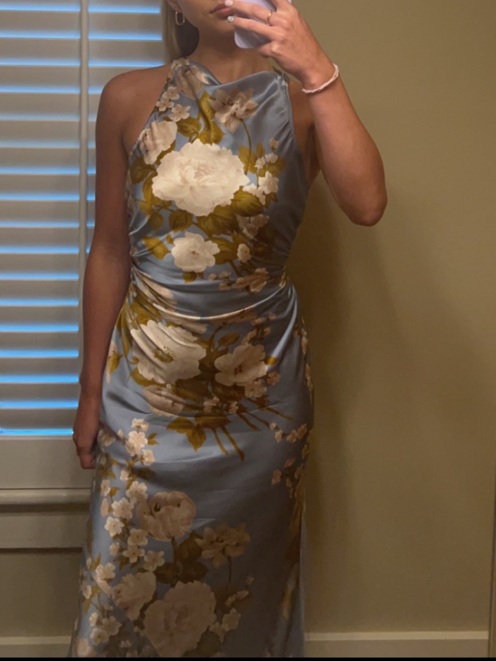 Reformation Cassette Dress in Serene
